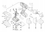 Bosch 3 603 JB3 000 EasyDrill 12 Cordless Drill Driver Spare Parts